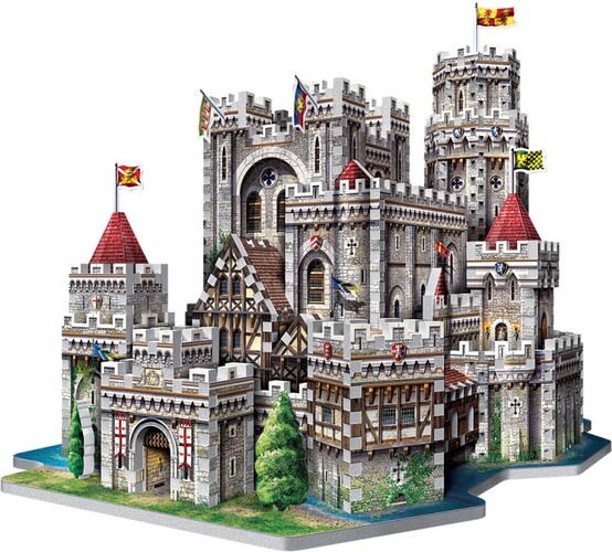 Wrebbit Casse-tête 3D Camelot château du roi Arthur (865pcs) 665541020162