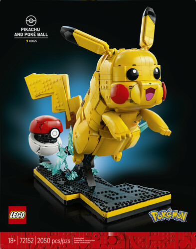 LEGO LEGO 72152 Pikachu and Poké Ball 673419424929