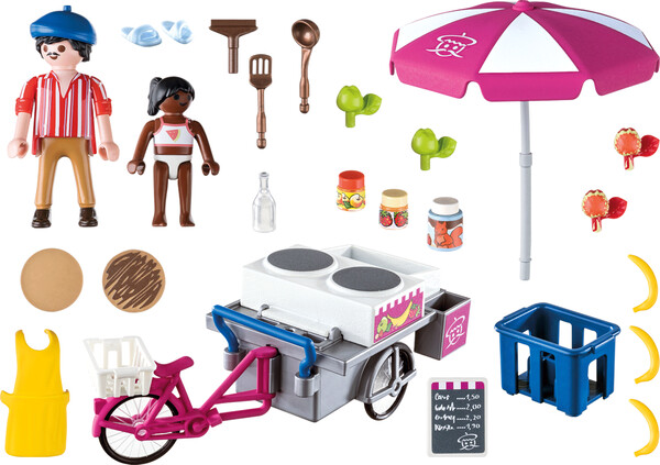 Playmobil Playmobil 70614 Stand de crêpes 4008789706140