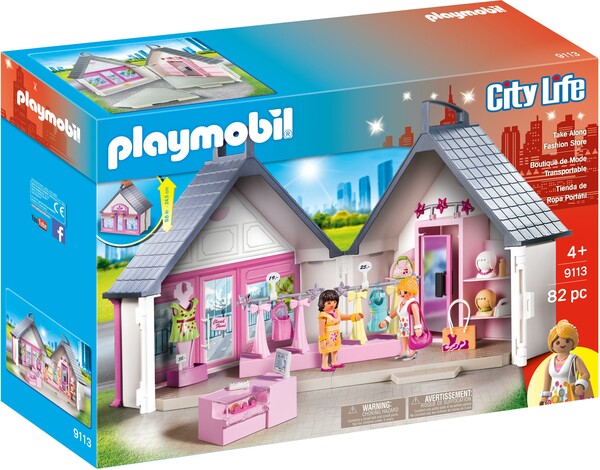 Playmobil Playmobil 9113 Boutique de mode transportable 4008789091130