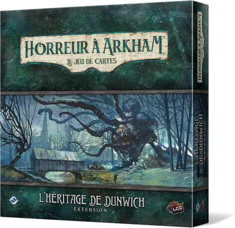 Fantasy Flight Games Horreur à Arkham jeu de cartes (fr) ext L'Héritage de Dunwich 8435407613584