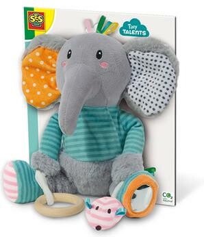 SES creative Tiny Talents - Éléphant sensoriel 8710341131142