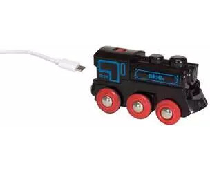 Brio Train Brio Train en bois Locomotive Rechargeable 33599 7312350335996
