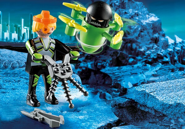 Playmobil Playmobil 70248 Agent avec drone (janvier 2021) 4008789702487