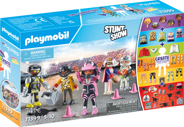 Playmobil Playmobil 71399 My Figures: Cascadeurs 4008789713995