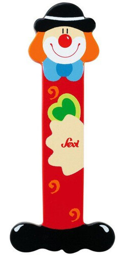 Sevi Lettre clown i en bois 8003444817458