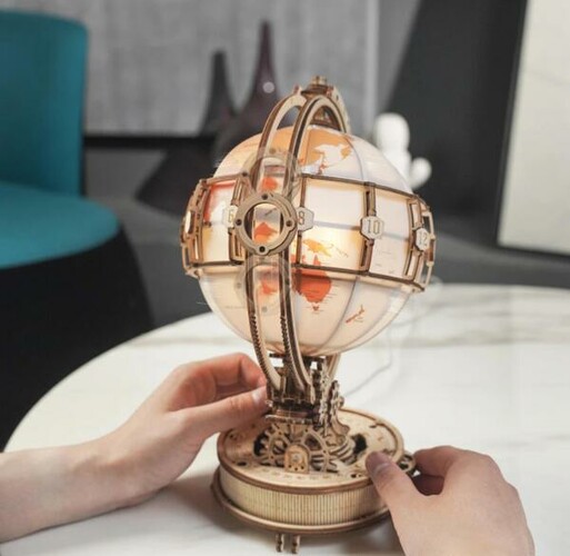 Robotime Construction en bois - Luminous Globe 