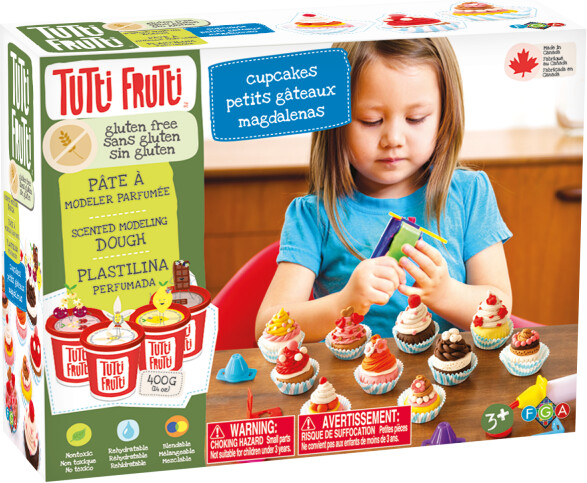 Tutti Frutti Pâte à modeler ensemble petits gateaux sans gluten (fr/en) 061404178054