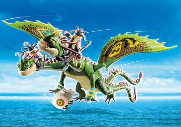 Playmobil Playmobil 70730 Dragon Racing: Kognedur et Kranedur avec Pete et Prout (avril 2021) 4008789707307