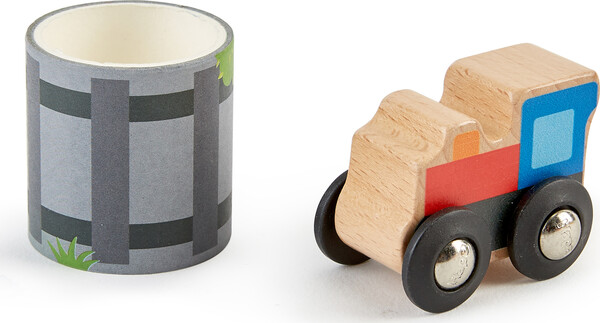 Hape Tape & Roll Train 6943478029262
