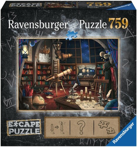 Ravensburger Casse-tête 759 Escape Puzzles Observatoire spatial, évasion 4005556199563