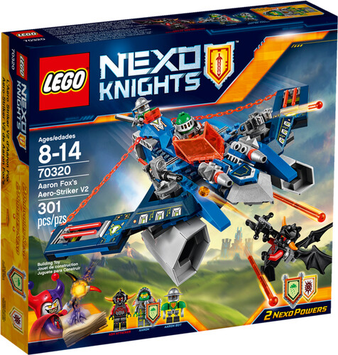 LEGO LEGO 70320 Nexo Knights L'Aero Striker V2 d'Aaron Fox (août 2016) 673419245128