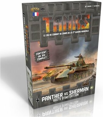 Black Book Éditions TANKS (fr) base Panther vs Sherman (Boîte de démarrage) 9420020232846