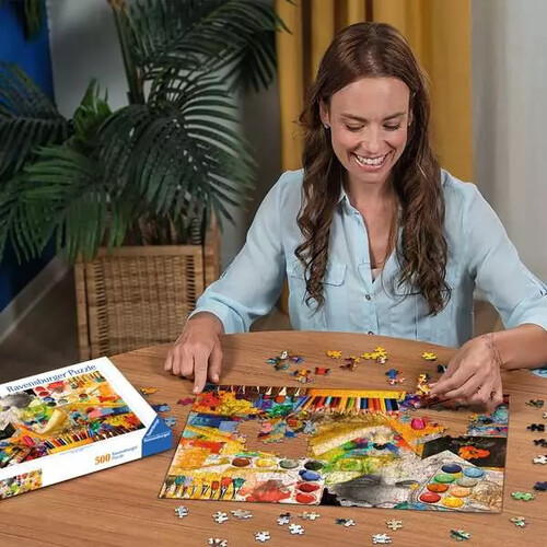 Ravensburger casse-tête Casse-tête 500 Studio d'art 4005555018452