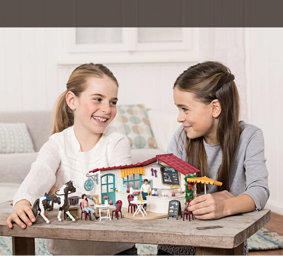 Schleich Schleich 42519 Café des cavaliers 4055744036187