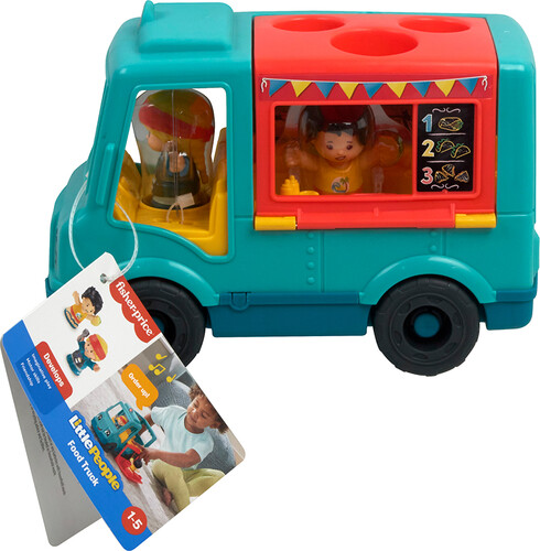 Fisher Price little people - camion restaurant sonore 10194735324603