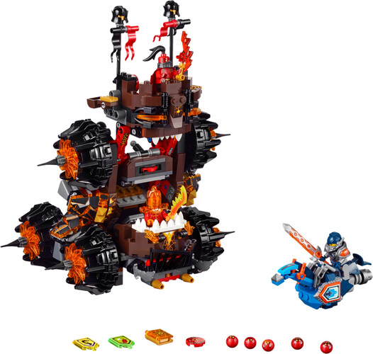 LEGO LEGO 70321 Nexo Knights La machine maudite du Général Magmar (août 2016) 673419247313