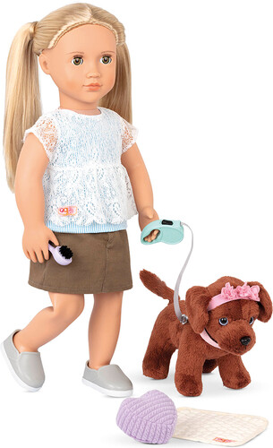 Poupées Our Generation Accessoires de luxe OG - "Happy Puppies" pour poupée de 46 cm 062243441460