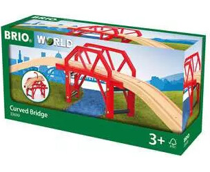 Brio Train Brio Train en bois Pont Courbe 33699 7312350336993