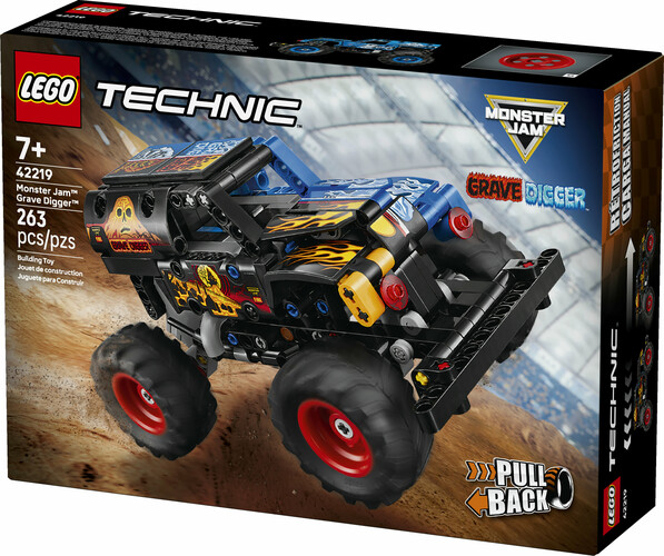 LEGO LEGO 42219 Monster Jam Grave Digger Fire and Ice 673419419543