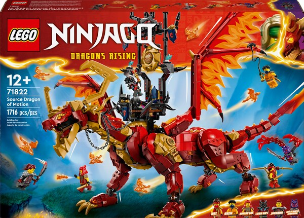 LEGO LEGO 71822 Le dragon source du mouvement 673419389884