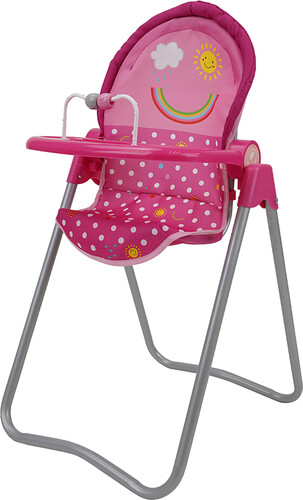 Stanley Jr. Sunshine Dots - Chaise haute pour poupée 4894897001105