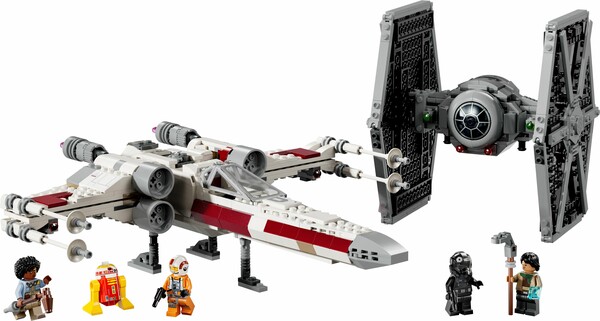 LEGO LEGO 75393 La fusion du chasseur TIE et du X-wing 673419389624