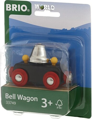 Brio Train Brio Train en bois Wagon cloche 33749 7312350337495