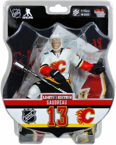 NHL Hockey Figurine LNH 6'' Johnny Gaudreau - Flames de Calgary (no 13) 672781306796