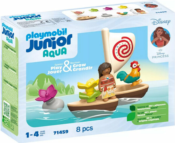 Playmobil Playmobil 71459 junior-disney: Moana en voilier 4008789714596
