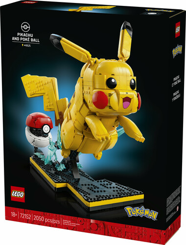 LEGO LEGO 72152 Pikachu and Poké Ball 673419424929