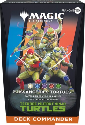 Wizards of the Coast MTG teenage mutant ninja turtles - commander (francais) 5010996351388