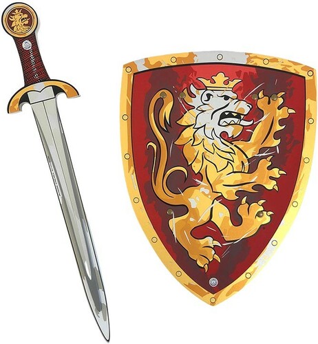 Liontouch Costume chevalier noble rouge ensemble 10750 5707307107504