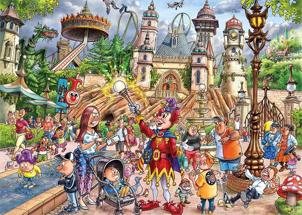 Jumbo Casse-tête 1000 Wasgij Mystery (pas No sur boite) L'univers enchanté 8710126250211
