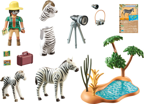 Playmobil Playmobil 71295 Wiltopia - Photographe animalier 4008789712950