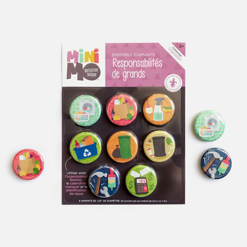 Minimo Responsabilités de grands (8 aimants) 628110966469