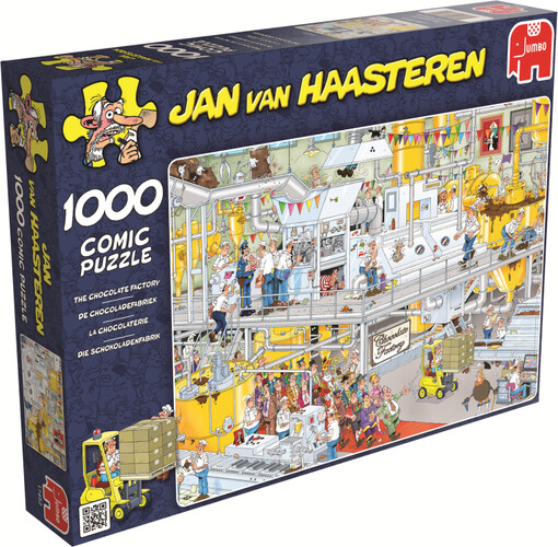 Jumbo Casse-tête 1000 Jan van Haasteren - la chocolaterie 8710126174524