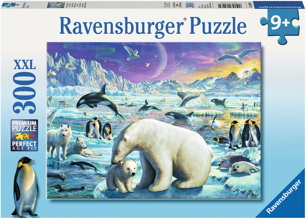 Ravensburger Casse-tête 300 XXL A la rencontre des animaux polaires 4005556132034
