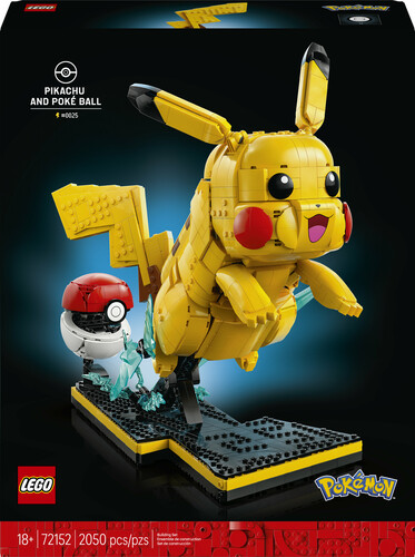 LEGO LEGO 72152 Pikachu and Poké Ball 673419424929