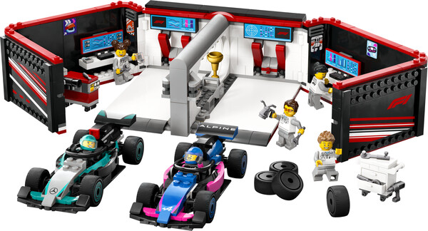 LEGO LEGO 60444 Garage de F1® et voitures Mercedes-AMG et Alpine 673419403474