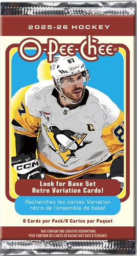 Upper Deck Upper Deck O-Pee-Chee Hockey 25/26 Retail Blaster 053334591256
