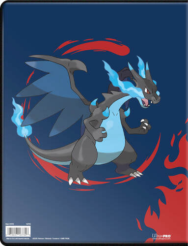 Ultra PRO Pokemon Portfolio 9 pochettes - Mega Charizard x & Mega Charizard y 074427167356