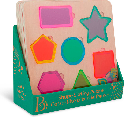 Casse-tête B.Woody - Trieur de formes " Stack 'n' Sort " 062243458246