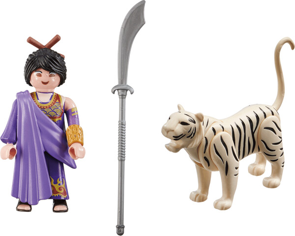 Playmobil Playmobil 70382 Combattante ninja et tigre 4008789703828