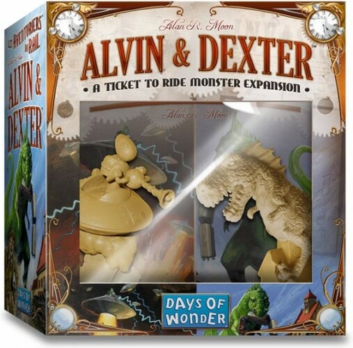 Days of Wonder Aventuriers du rail (fr/en) ext Alvin & Dexter 824968117729