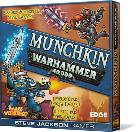 Edge Munchkin Warhammer 40k (fr) 8435407625464