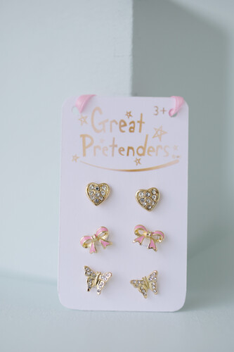 Creative Education Boucles d'oreilles / Ensemble de 3 - Brillant (oreilles percées) 771877906046