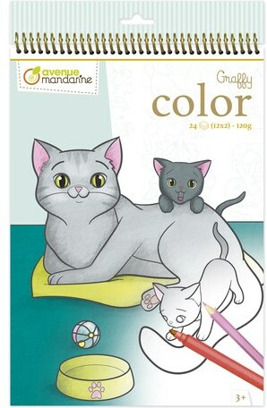 Avenue Mandarine Avenue Mandarine - Graffy Color "Animaux Familiers Maman/Bébé" 3609510521059