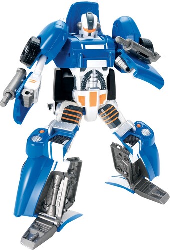 Happy Kid Robot M.A.R.S. transformeur en voiture bleu 672552411100