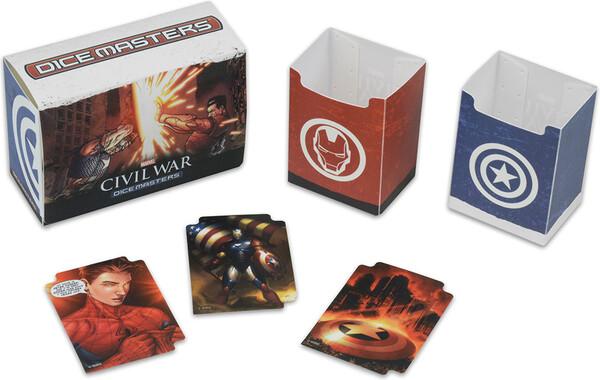 NECA/WizKids LLC Marvel Dice Masters Civil War (en) Team Box 634482722626